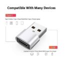 Type-C USB Male to USB Female Converter
