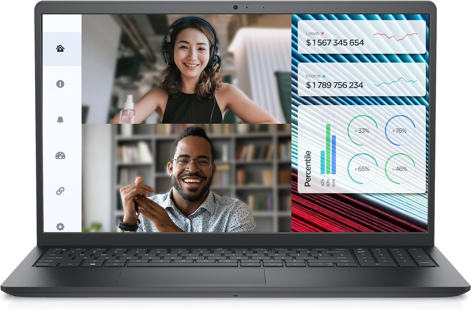 Dell Inspiron 3520 Laptop - 12th Intel Core i5-1235U 10-Cores, 8GB RAM, 512GB SSD, Integrated Intel Iris Xe Graphics, 15.6" FHD (1920 x 1080) 120Hz 250 nits Anti-Glare- Carbon Black
