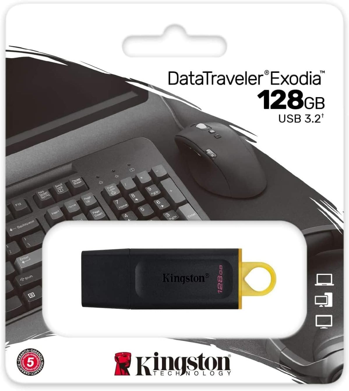 Kingston DataTraveler 128 GB USB 3.0 Flash Drive