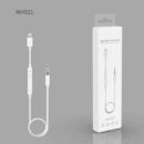Lightning to 3.5 AUX Audio Wire Control Adapter Cable