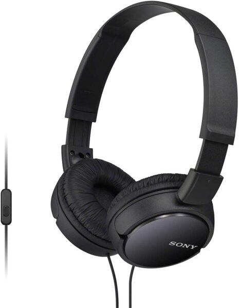 Sony Original Wired On-Ear Headphones, Black