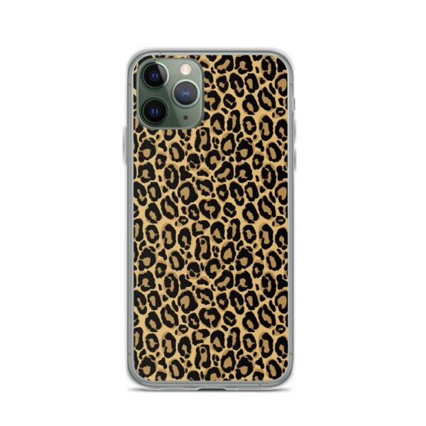 iPhone Case with Leopard Print Design