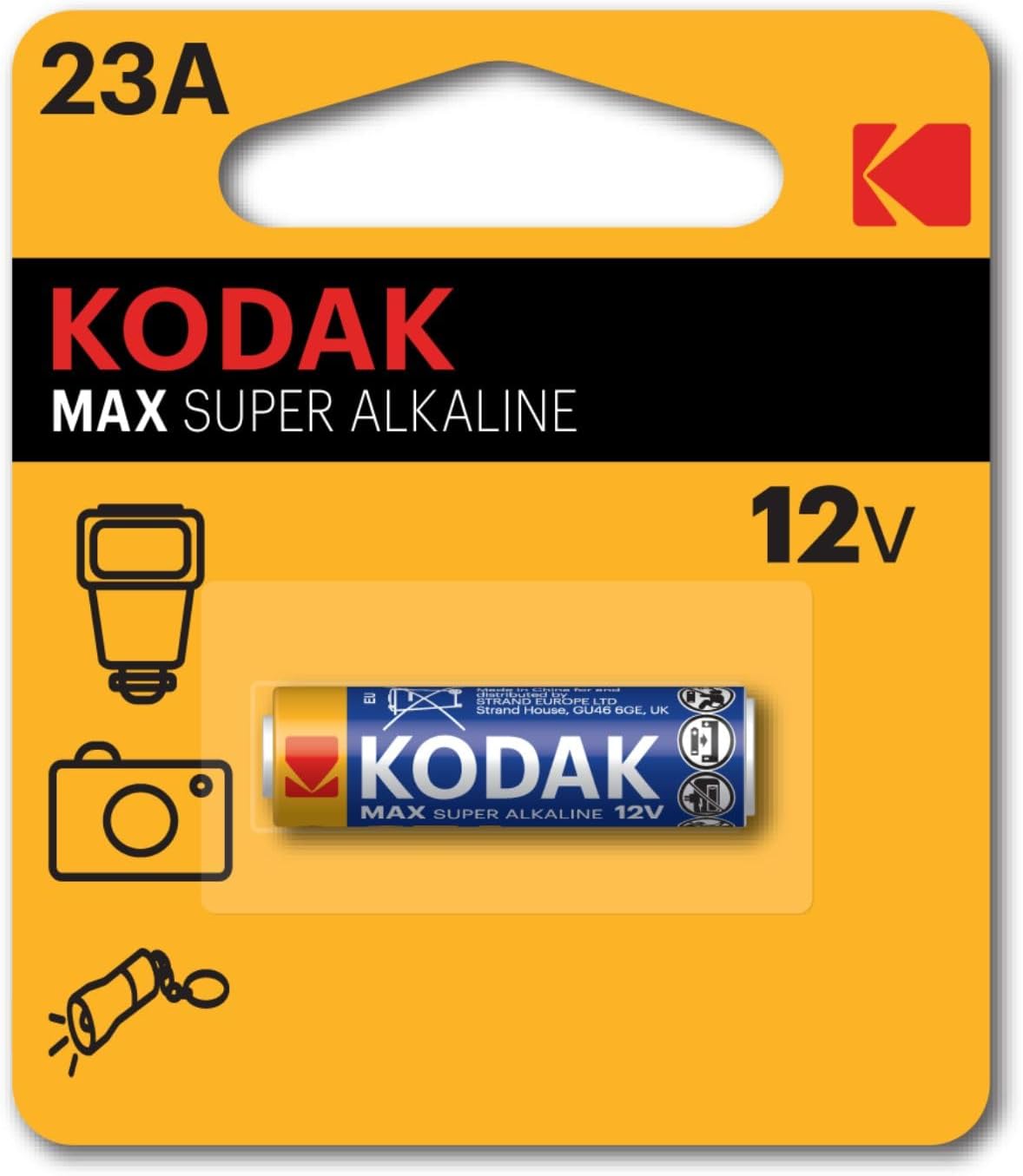 Batteries KODAK 23A 12 Volt Alkaline