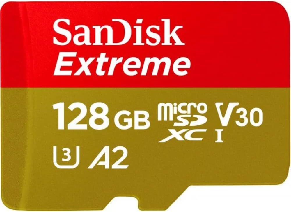 SanDisk Extreme microSDXC UHS-I CARD 128GB