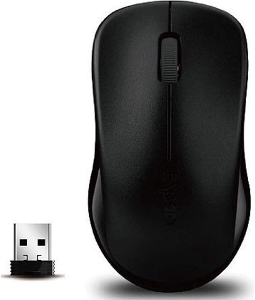 Rapoo 1620 2.4GHz Wireless Optical Mouse – 10m Range – Black