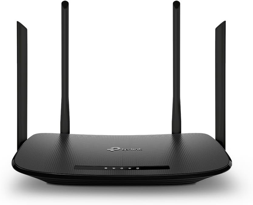 راوتر ومودم TP-Link Archer VR300 AC1200 لاسلكي VDSL/ADSL مزدوج النطاق – واي فاي عالي السرعة لون أسود - الصورة 2