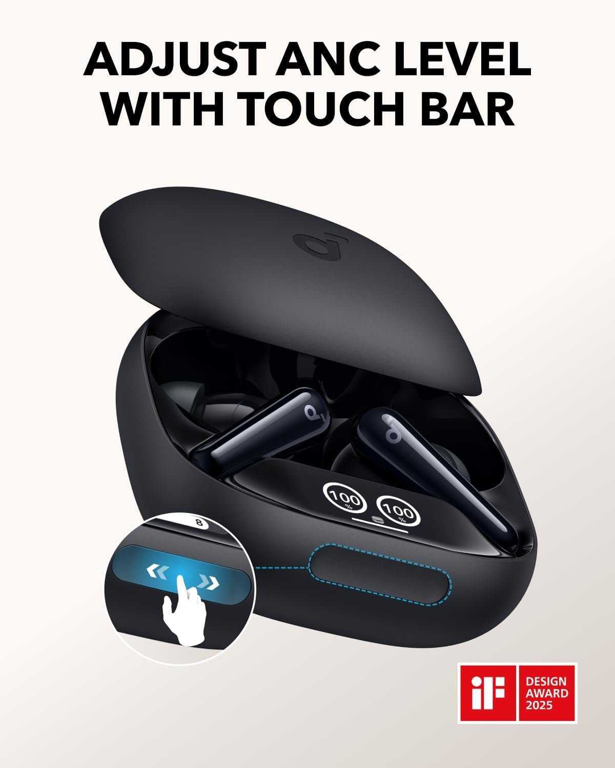 Soundcore Liberty 4 Pro by Anker – Noise Cancelling Wireless Earbuds, 7-Sensor Adaptive ANC, Studio-Level Sound - Image 3