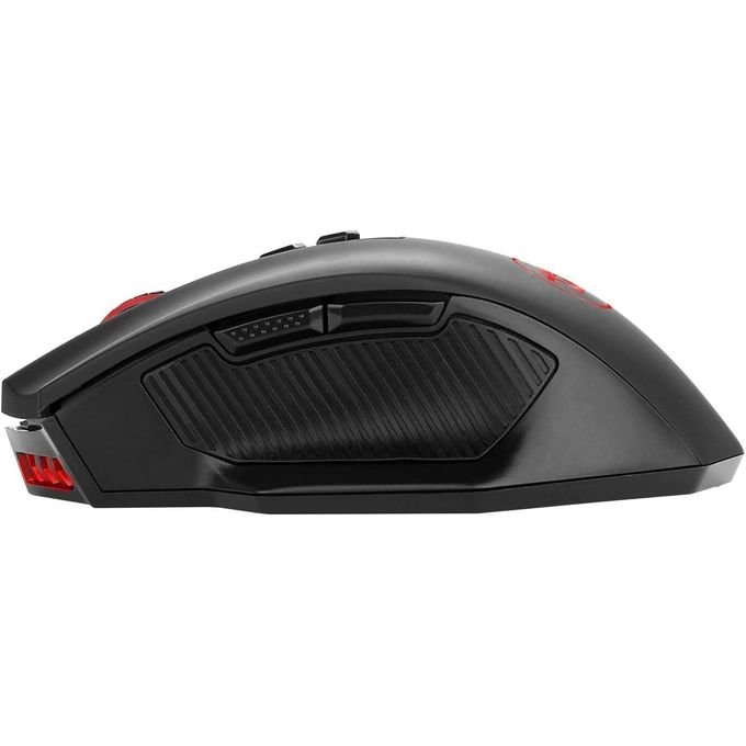ماوس الألعاب اللاسلكي Redragon M655، تصميم مريح، إضاءة LED حمراء، 7 أزرار قابلة للبرمجة، دقة 4000 DPI - الصورة 4