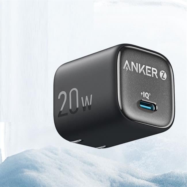 Anker Zolo Compact GaN 20W USB-C Charger, Power Delivery Fast Charging, Compact Wall Charger for iPhone, Samsung & More - Image 2